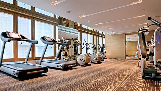 The HarbourView Place Gym Room
