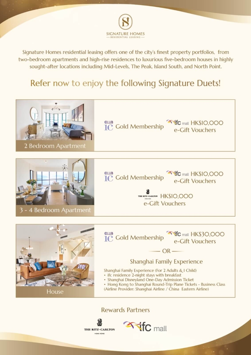 Signature Homes 2026 Tenant Referral Programme